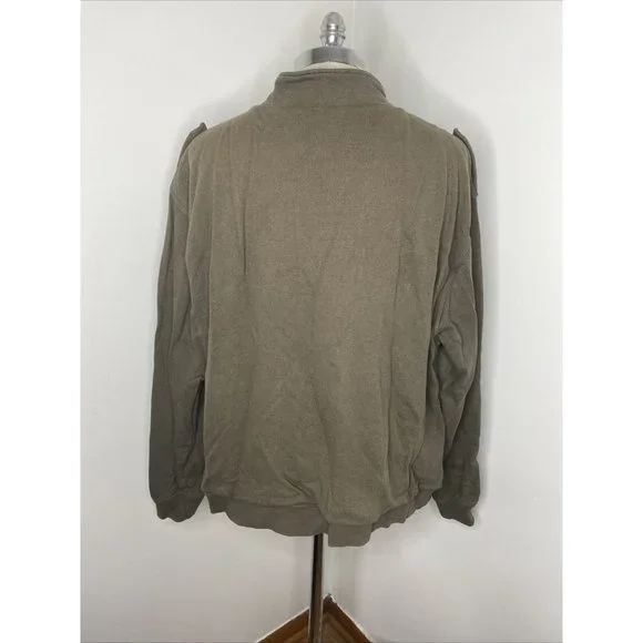 Orvis Vintage Issue Mens Jacket Black XXL Full Zip Pockets Softshell Coat Green - Picture 6 of 8